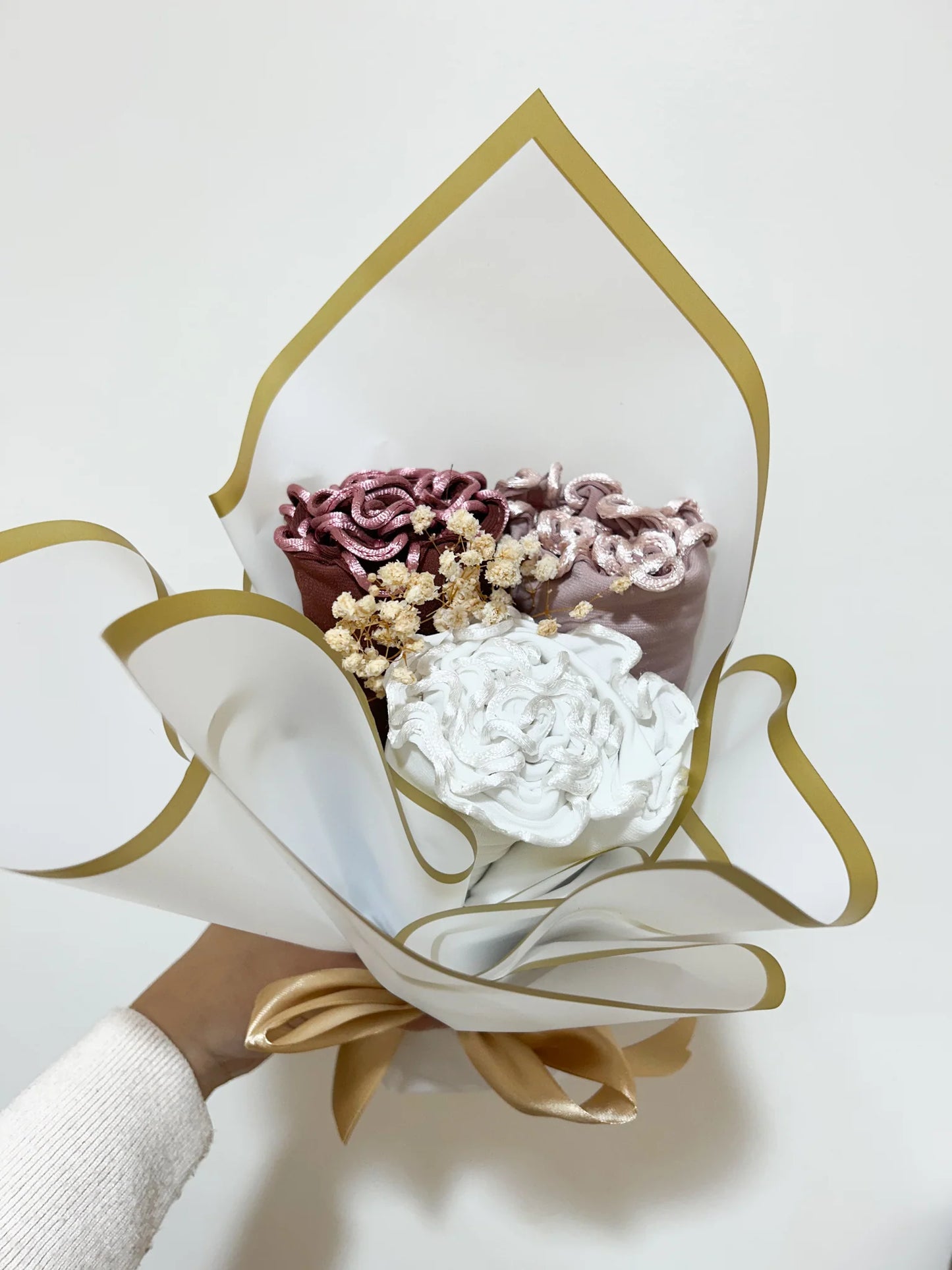 Bouquet 3 hijab jersey premium girly