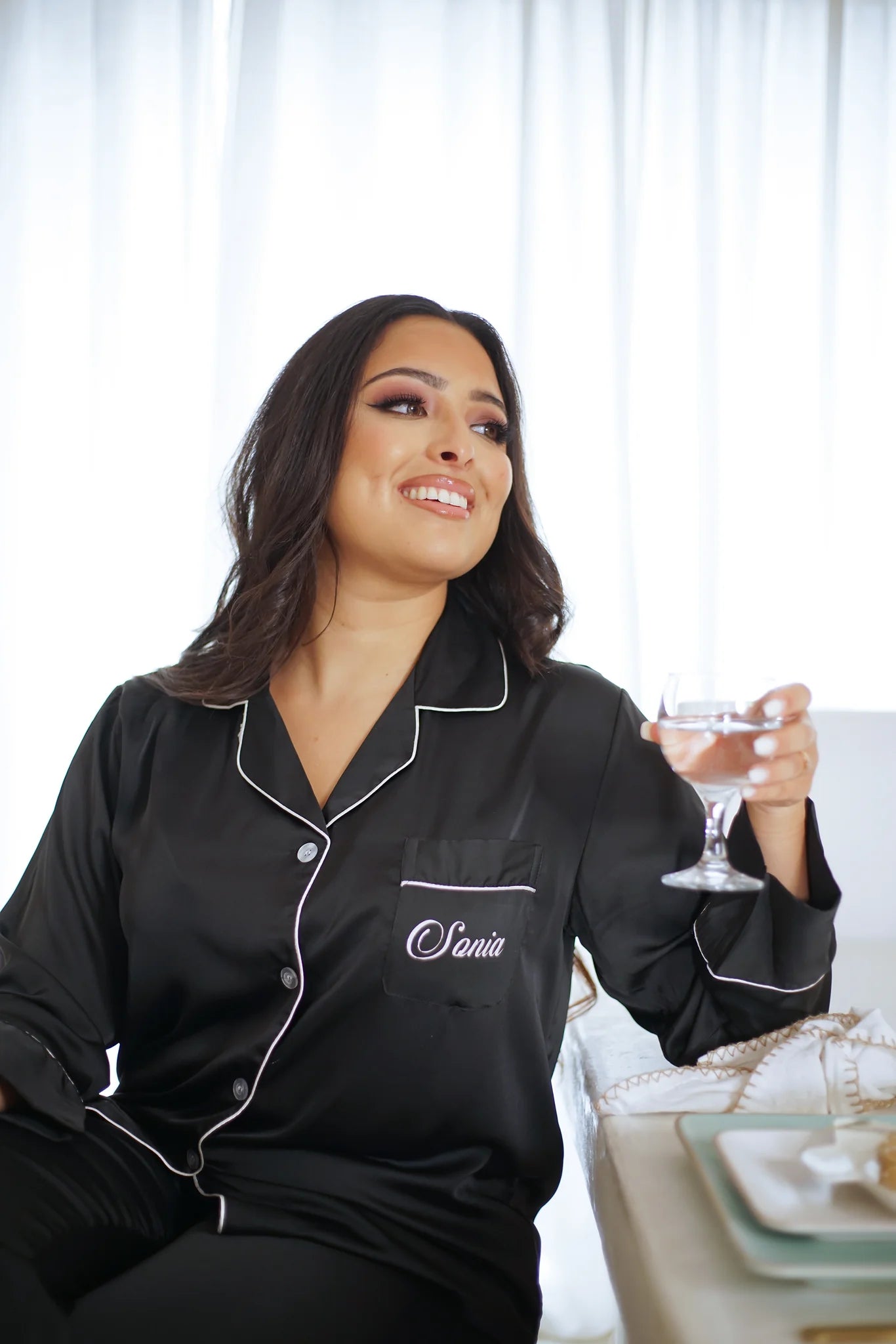 Ensemble pyjama 2pièces noir